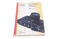   LEICA COMPLETE CATALOGUE FOR RETAIL 1974 PRODUCT GUIDE BROCHURE GERMAN 163