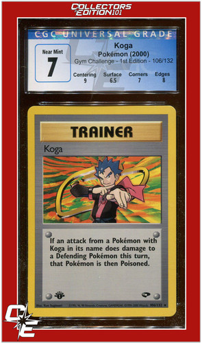 Koga (1st Edition) graded CGC 7 for sale on eBay