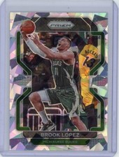 2021-22 Panini Brook Lopez Cracked Ice Prizm - Milwaukee Bucks