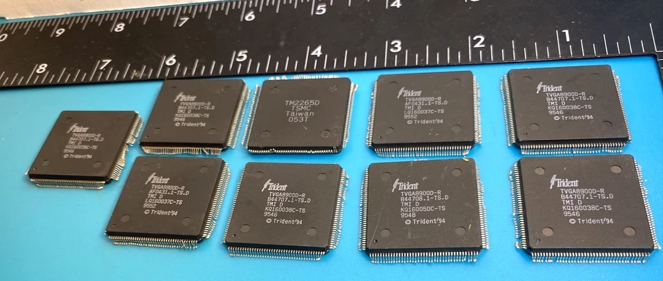 Trident TVGA8900D-R, Video Graphics Chip Set, 1MB ISA  TM2265D - Image 4 of 4