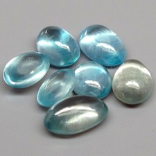 ¡JUEGO ENCANTADOR! 6,20 quilates Flash Caribe cielo azul circón camboyano embalaje original cabina/5x4-7x4 mm.