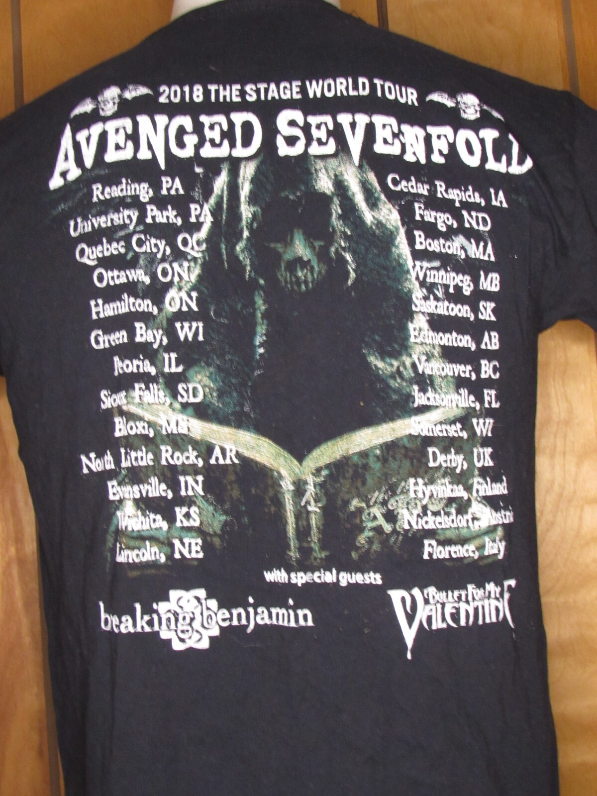 Merch we got at the @avengedsevenfold concert #avengedsevenfold #a7x #