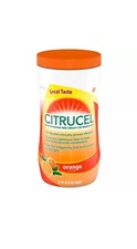 Citrucel Powder Orange Flavor Fiber Therapy for Occasional Constipation Ex:10/25