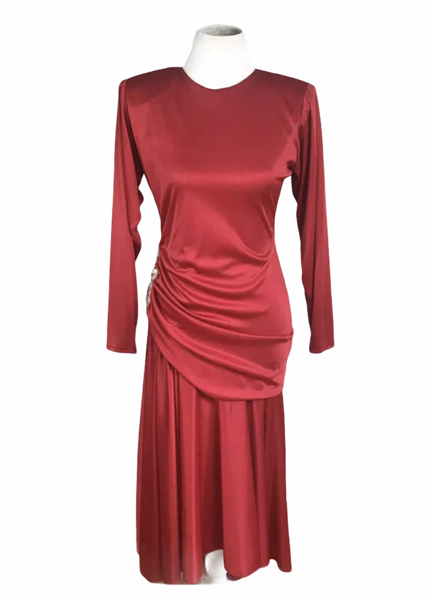 red bodycon dress ebay Womens Small Red Bodycon Dress