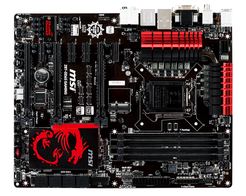 FOR MSI Z87-GD65 GAMING Intel Socket 1150 32GB DDR3 ATX