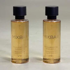MIX:BAR (2 PACK) Hair & Body Mist Vanilla Bourbon 5 fl oz each Clear 052-05-5093
