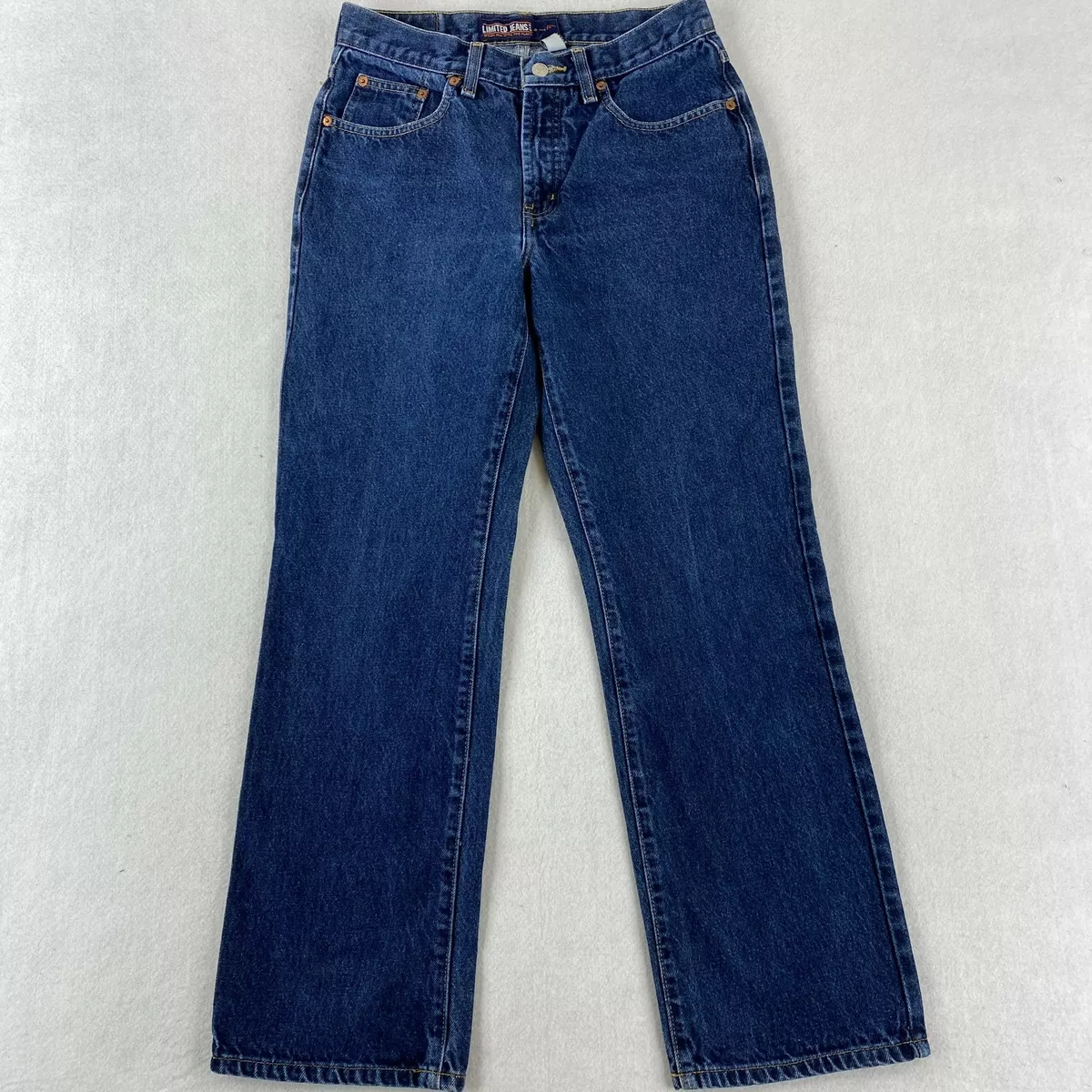 Limited Jeans USA DG Women s 10 REG Blue Mid Rise Straight Leg