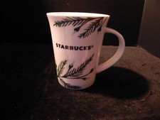 STARBUCKS Holiday PINE NEEDLES  10oz Ceramic Coffee Mug 2020 - NEW