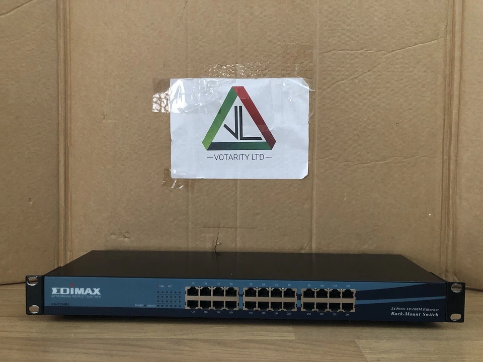 Edimax ES-3124RL FastEthernet Switch with UK PSU Edimax 24-Port Switch -Inc VAT - Image 3 of 4