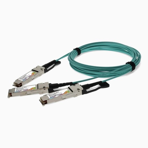 NEUF ProLabs MFS1S50-H020E-C 200Goase-AOC QSFP56 à 2xQSFP56 20M AOC pour Mellanox - Photo 3/3