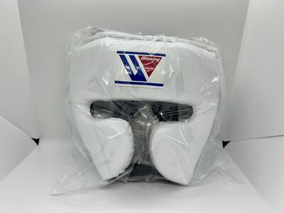 Winning Boxing Head gear Face Guard White FG-2900 size M NEW Japan