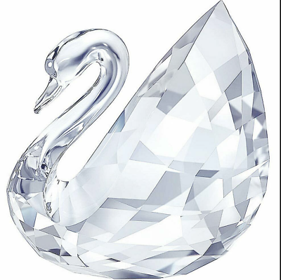 Swarovski Figurine Swan Large Stunning Clear Crystal Decoration