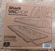 Shark Disposable Hard Floor VacMop Vacuum Mop Pad Refills 30 Count VMP30