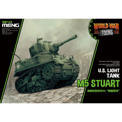 MENG Model WWT-012 U.S. Light Tank M5 Stuart