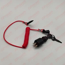 Ignition Key Switch  Safety Lanyard Repl For Evinrude Johnson OMC 5005801 175974