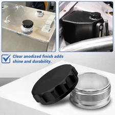 1.5 Inch Weld Gas Aluminum Alloy Fuel Cap with Weld On Filler Neck Oil Tank Cap