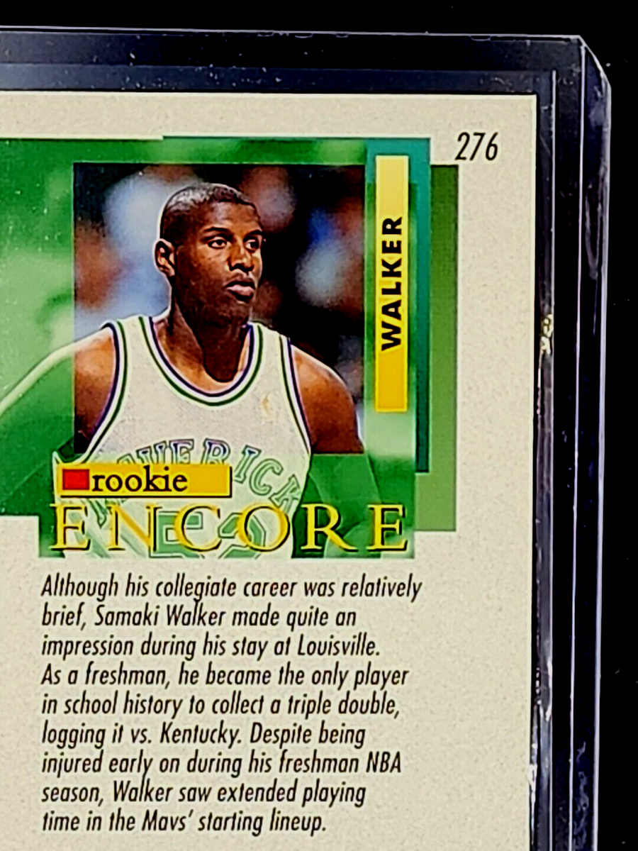 1996 1996-97 Fleer Ultra Encore #276 Samaki Walker RC Rookie 1996 1996-97 Fleer Ultra Encore #276 Samaki Walker RC Rookie