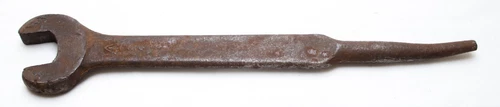 Antique Armstrong Bros 228 Spud Wrench 1-1/4" Open End Triangle-A Logo USA
