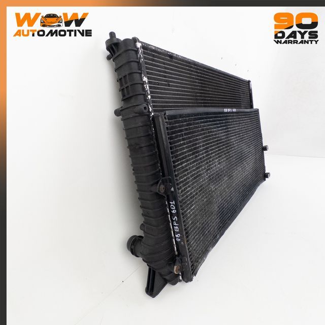 04-17 BENTLEY CONTINENTAL FLYING SPUR ENGINE COOLING RADIATOR AC CONDENSER OEM