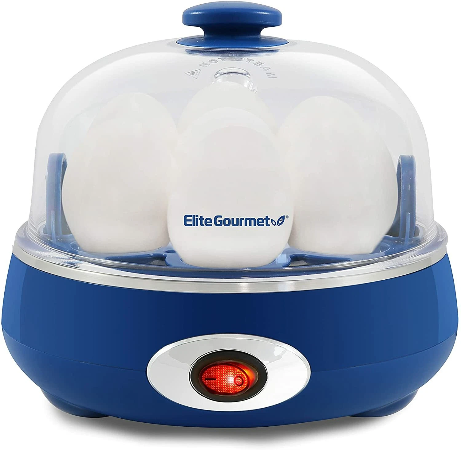 Elite Gourmet EGC007CBL Rapid Egg Cooker/BPA-Free, Blue
