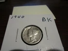 1940 - American Silver dime - USA ten cent