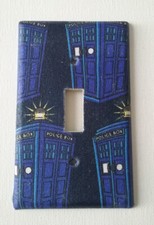 Phone Booth Light Switch Cover Plate Old Fashioned British Booth