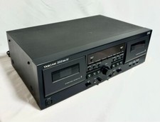 TASCAM 202MK IV Professional Double Auto Reverse Cassette Deck Tasted Working