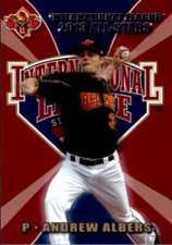 2013 International League All-Stars Choice #2 Andrew Albers N Battleford Canada
