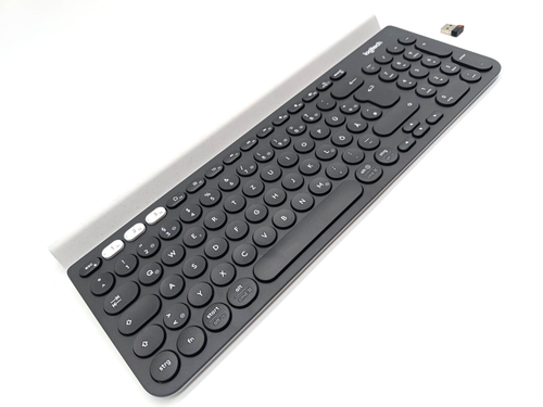 Logitech K780 Tastatur Multi-Device USB-Tastatur Kabellos - Schwarz Deutsch - Bild 2 von 4