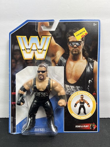 WWE DIESEL MATTEL RETRO SERIES 10 WRESTLING FIGURE...