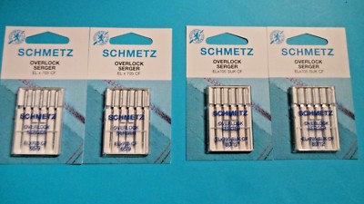 20 Overlock Nadeln Schmetz  Serger  ELx705  Stärke 65-80