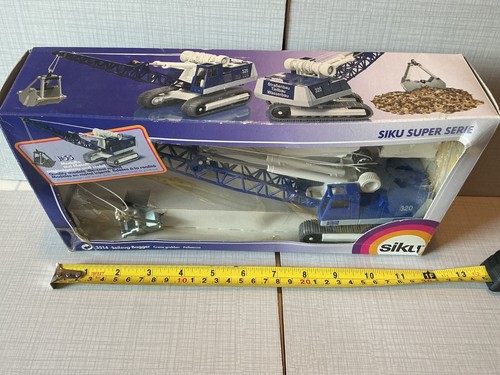 SIKU #3514 SEILZUG-BAGGER Crane Grabber. 1:55 scale. (excavator ) NM-G - Picture 15 of 15