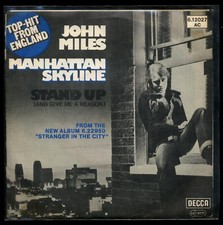 Vinyl-Single John MILES MANHATTAN SKYLINE / S...