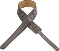 Levy's Guitar Strap Mg62e05-dbr, 2.5 Tapering To 1 Garment Leather, Dark Brown on sale Levy's Guitar Strap Mg62e05-dbr, 2.5 Tapering To 1 Garment Leather, Dark Brown on sale