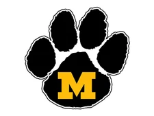#0331 Missouri Tigers Paw Logo College Sticker Waterproof Vinyl Decal DieCut Car