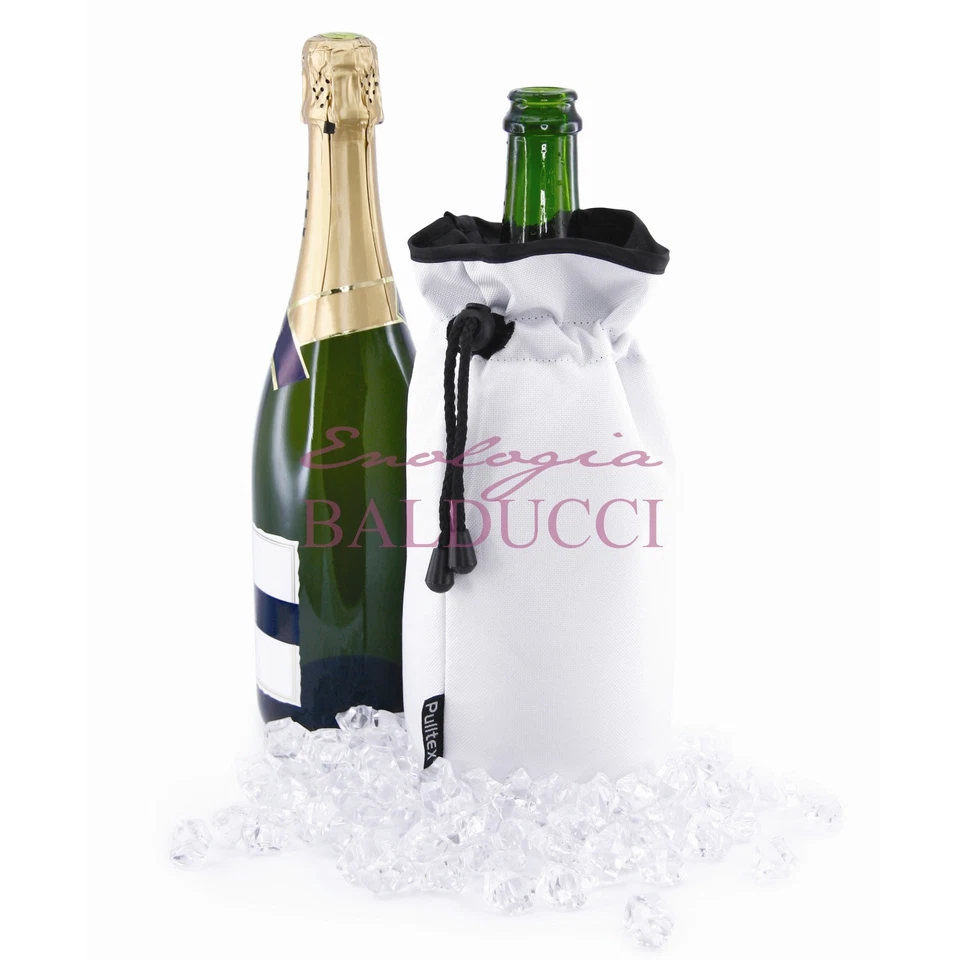BORSA RAFFREDDAVINO PER BOTTIGLIE DI CHAMPAGNE -SPUMANTE - COOLER BAG BY PULLTEX