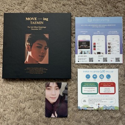 SHINee Taemin - MOVE-ing: The 2nd Album Repackage (+ photocard)
