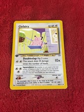 Clefairy 30/111 Neo Genesis 1st Edition Wotc Pokemon Card Played