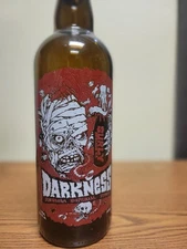 Surly Darkness 2009 Beer Bottle Empty  Dave Witt Design Minneapolis MN