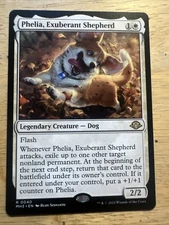 MTG Modern Horizons 3 Rare Card #40 Phelia, Exuberant Shepherd