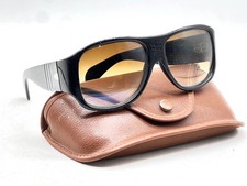 Vintage Persol Ratti Sunglasses 6200 Genuine Italy Rare Black Model K.H.V