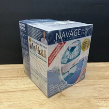 Navage - Nasal Irrigation Starter Bundle: Navage Nose Cleaner with 30 Salt Pods