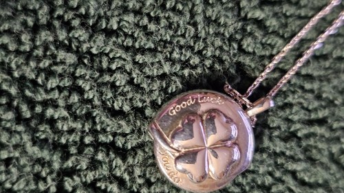 Links of London Silver Good Luck In Everything You Do - Four Leaf Clover Pendant - Picture 2 of 9