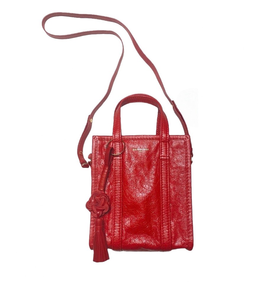 Balenciaga Bazar Shopper Authentic XXS Leather Tote Bag Italy