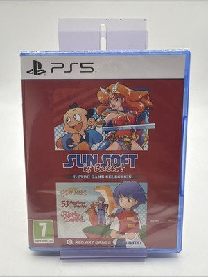 SUNSOFT is Back! Retro Game Selection (Sony Playstation 5/PS5) NEW/SEALED!