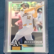💲ERROR CARD💲 2026 Topps Series 1 Max Schuemann #225 Rainbow Foil Parallel