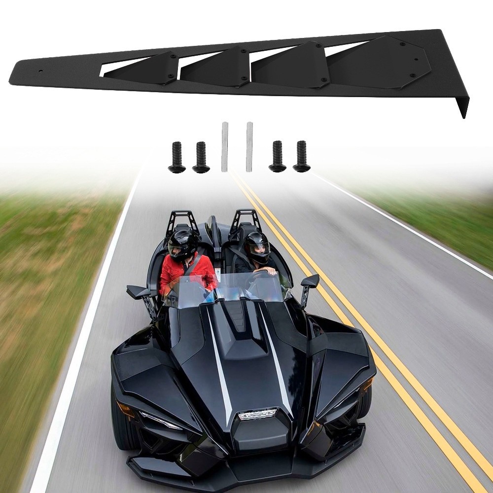 Aluminum Hood Vent Air Flow Intake For Polaris Slingshot GT LE/S/SL/SLR/SLR LE