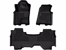 Husky Weatherbeater Front2nd Row Floor Mats 3pc Fits 2025-2026 Ram 1500 Black Husky Weatherbeater Front2nd Row Floor Mats 3pc Fits 2025-2026 Ram 1500 Black