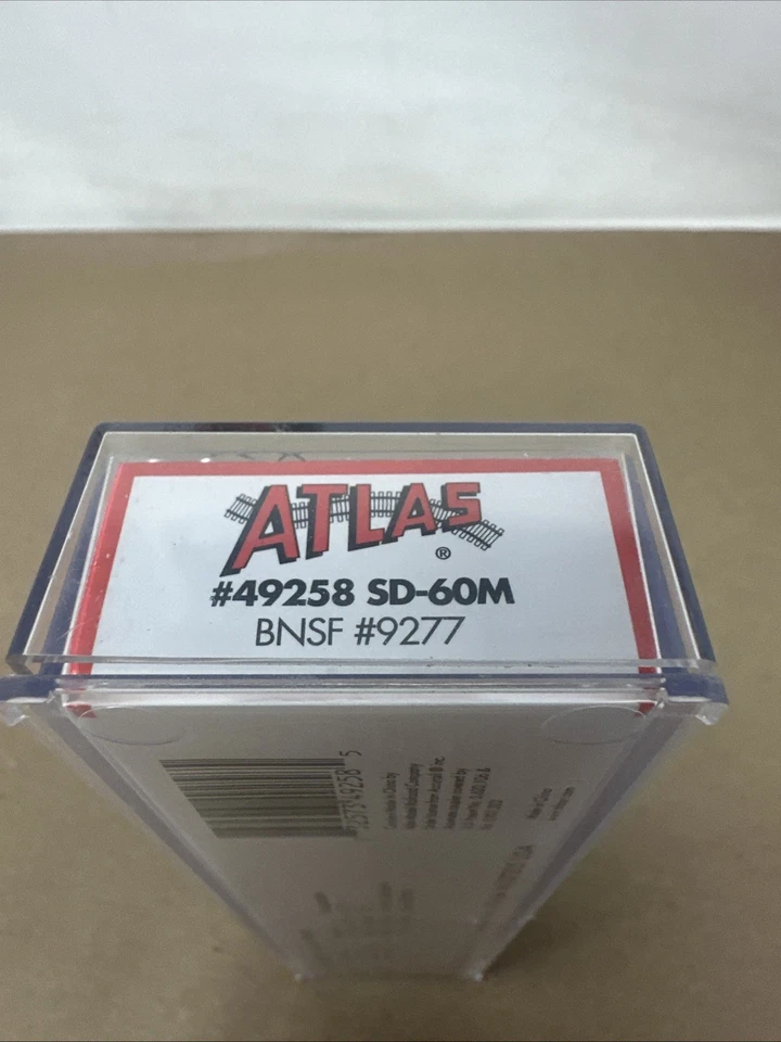 Atlas 49258 N Scale BNSF SD-60M Diesel Locomotive #9277 W/Box - Image 3 of 4