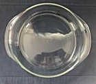 VINTAGE PYREX #221, CLEAR ROUND BAKING CAKE DISH, 8.25" , 2" TALL